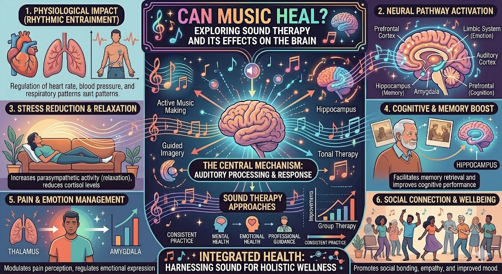 🎵 Can Music Heal? Exploring Sound Therapy and Its Effects on the Brain