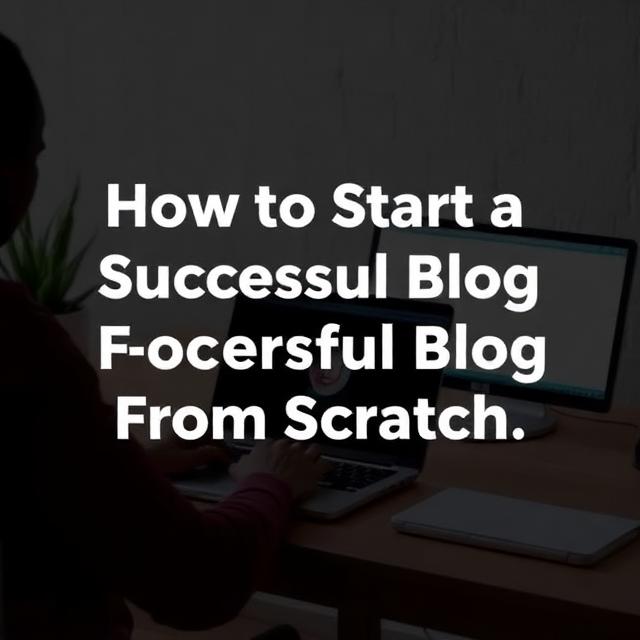 How to Start a Successful Blog From Scratch in 2026